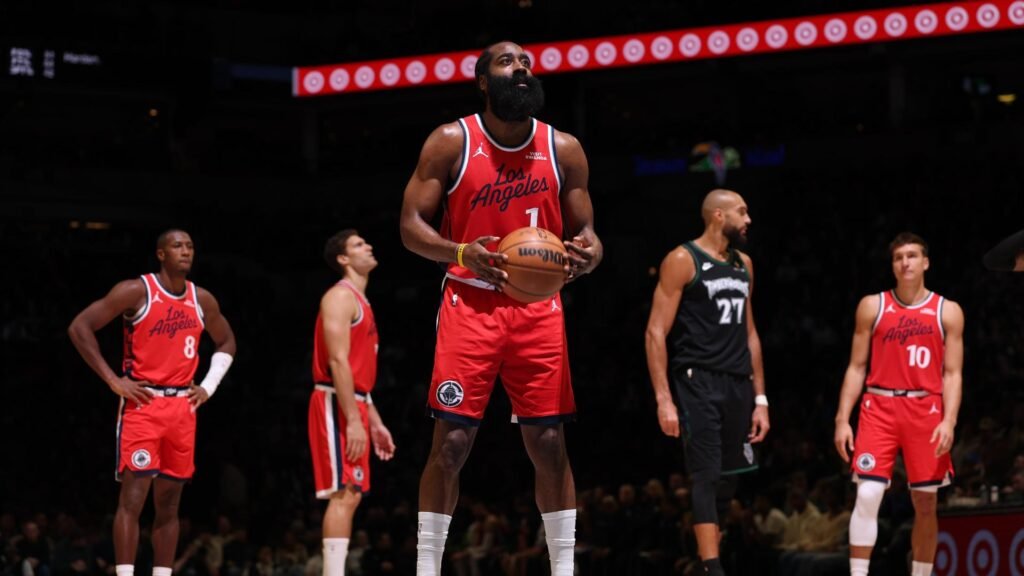 timberwolves vs la clippers match player stats